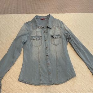 Guess button down shirt